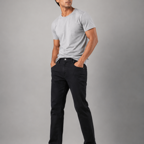 C&A Straight Fit Denim (Black)