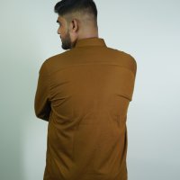 Polo Ralph Lauren Premium Olive Gold Solid Shirt