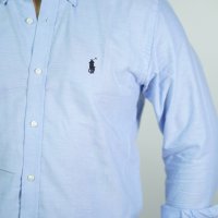 Polo Ralph Lauren Signature Light Blue Solid Shirt