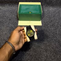 Rolex Land-Dweller- Green Honeycomb Dial