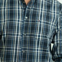 Tommy Hilfiger Classic Navy Check Shirt