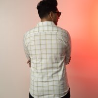 Tommy Hilfiger Off White Pastels Check Shirt